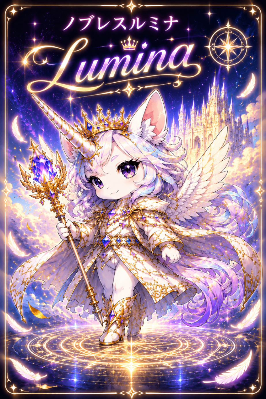 夜属性タイプ ルミナ